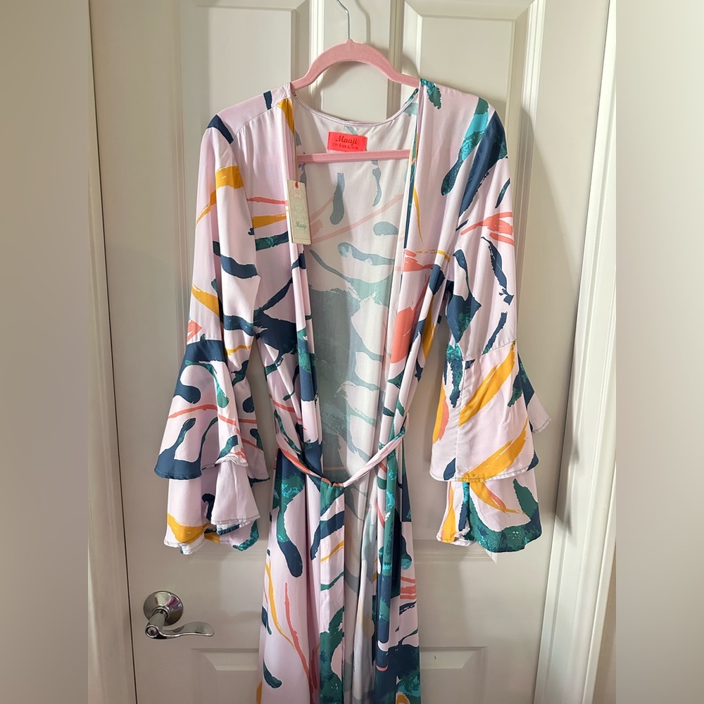 Maaji ★ Kimono Maxi Swim Cover Up - Picture 4 of 15